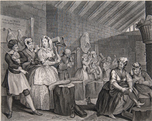 A Harlot's Progress by William Hogarth